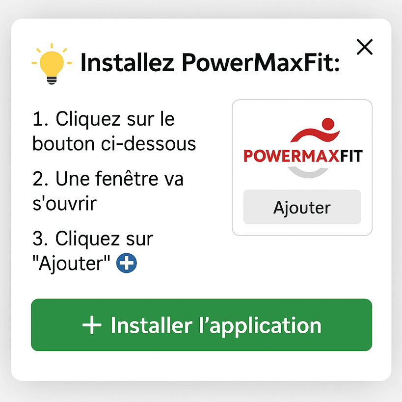 Installer PowerMaxFit