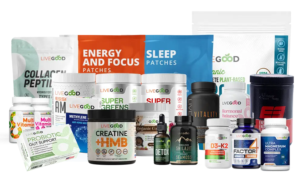 Produits LiveGood Compléments Naturels Bien-être
